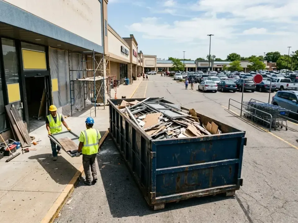 retail-store-renovation-debris-003 — frequently asked questions, Roll-off Dumpster Rentals in Farmington, MI